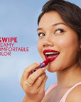COVERGIRL Clean Lip Color, Dreamy Pink, Satin Finish, Squalane, Avocado & Aloe, Carmine-Free, Non-Drying, 0.12oz