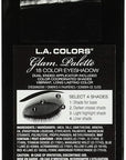 L.A. COLORS 8 Color Eyeshadow Palette, 0.70 Oz, Strange Love, 1 Count