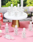 12 Pcs Mini Aloe Vera Gel Bulk for Summer Wedding Party 1oz Soothing Moisture Aloe Gel Bulk Travel Size for Thank You Gifts Summer Beach Wedding Party (Floral)