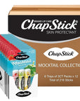 ChapStick Bulk Lip Balm Mocktail Collection,