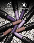3PCS Cream Eyeshadow Stick Set,Pro Longwear Purple Eye Shadow Sticks Pencil Crayon-Grape Glam