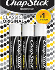 ChapStick Classic Original Lip Balm Tubes,
