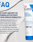 CeraVe Gentle Hydrating Conditioner, Hair Conditioner With Ceramides, Niacinamide & Hyaluronic Acid, Sulfate Free & Color Safe Conditioner, Moisturizing Conditioner For All Hair & Scalp Types