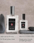 Geir Ness Eau de Parfum Spray For Men - Long Lasting Fresh, Cool Scent - Mix of Refreshing Norwegian Mountain Fragrance