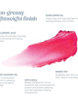 Tinted Lip Balm. Moisturizing Sheer, Buildable Lip Col 21oz