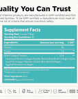 Vital Vitamins Multi Collagen Peptides Powder - Unflavored, Easy to Dissolve - Type I, II, III, V, X - for Women & Men - Promotes Hair, Skin, Nails, & Joint Health - 30 Servings