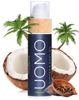 COCOSOLIS UOMO Tanning Accelerator for Men - Organic Tanning Oil with Vitamin E & Black Coconut Scent for a Fast Intensive Tan - Tanning Enhancer for a Rich Chocolate Tan (110)