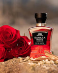 H HABIBI Sahara Rose Perfume for Men – 2.5 oz (75ML) Long Lasting Arabian Cologne, Floral Amber Woody Men Perfume, Luxury Fragrance Gift for Special Occasions