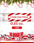 50 Pack Christmas Candy Peppermint Cane Employee