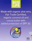 Eco Lips Classic Sport Broad Spectrum Vanilla