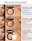 LAURA GELLER NEW YORK Baked Balance-N-Glow Illuminating Foundation - Fair - Buildable Sheer to Light Coverage - Satin Finish