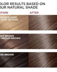 Coffee Hair Dye Shampoo - Color in Minutes, Long Lasting, For All Hair Types (Brown)