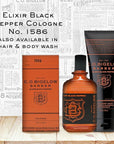 C.O. Bigelow - Elixir Black Pepper - No. 1586, 2.5 fl oz, Cologne for Men, Bourbon & Sandalwood Scented, Masculine, Refined, Long Lasting Mens Cologne