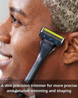 Dorco Pace 5 Pro Razors - Shaving System For Men with Trimmer - 16 Refill Cartridge Set