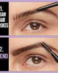 Maybelline Brow Ultra Slim Defining Eyebrow Makeup Mechanical Pencil With 1.55 MM Tip And Blending Spoolie For Precisely Defined Eyebrows, Light Blonde, 0.003 oz.