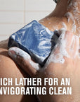 Every Man Jack Cold Plunge Mens Bar Soap - Glacier Bay Scent with notes of Uplifting Mint, Cypress, and Cooling Glacier Clay - Deeply Cleans, Hydrates with Naturally Derived Ingredients - 5oz 2 Pack