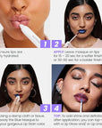 Wonderskin Wonder Blading Lip Stain Peel Off Masque - Long Lasting, Waterproof and Transfer Proof Red Lip Tint, Matte Finish Peel Off Makeup (Playful Stain & Go Masque)