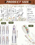 12 Sets Christian Lip Balms