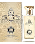 Hybrid & Company Trillion Pour Homme Eau De Toilette Natural Spray Vaporisateur,3.4FL.OZ