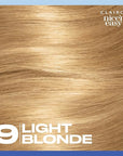 Clairol Nice'n Easy Permanent Hair Dye, 9 Light Blonde Hair Color, 3 Count