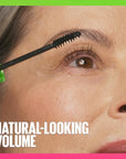 Maybelline Great Lash Washable Mascara Makeup, Volumizing Lash-Doubling Formula That Conditions As It Thickens, Blackest Black, 2 Count