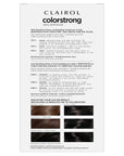 Clairol ColorStrong Permanent Zero Ammonia Hair Dye, 1.0 Black - Hawaii Hair Color, Pack of 1