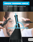 Wahl Pro Series® Rechargeable Eyebrow, Ear & Nose Hair Trimmer for Men – Painless DualTech® Eyebrow Trimmer & Facial Hair Removal Device – Model 3025656