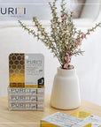 PURITI Manuka Honey Lip Balm – 3pack Soothing & Moisturizing, Enriched with Almond, Jojoba, Macadamia Oils, Cocoa Butter, Hydrating for Dry & Chapped Lips, 100% Genuine New Zealand Manuka Honey