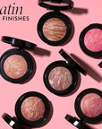 LAURA GELLER NEW YORK Baked Blush-n-Brighten Marbleized Blush - Pink Grapefruit Creamy Lightweight Satin Finish
