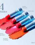 Tinted Lip Balm. Moisturizing Sheer, Buildable Lip Col 21oz