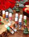 50 Pcs Cute Christmas Lip Balms Girls