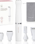 4-in1 Facial Hair Removal for Women, Painless Electric Face Shaver, USB Rechargeable, Ease of Use, Portable