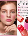 4PCS Cooling Water Jelly Tint Blush Stick for Cruelty Free