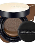 JUNG SAEM MOOL Essential Skin Nuder Cushion 40N Chestnut 0.49 Fl Oz, No Refill, Natural Radiant Finish Cushion Foundation with Buildable Coverage, Lightweight Texture, Korean Foundation Makeup
