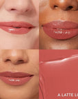 LAURA GELLER NEW YORK Jelly Balm Moisturizing Tinted Lip Balm - A Latte Love - Hydrating Vitamin E - Semi-Shine Finish