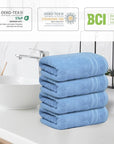 Infinitee xclusives blue hand towels