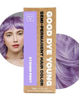 Good Dye Young Semi-Permanent Hair Color, Vegan and Cruelty-Free Purple Hair Dye, Last up to 24 Washes, Non-Damaging Conditioning Hair Color (5FL OZ, Stoned Pony)