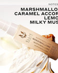 Ellis Brooklyn MARSHMALLOWS Hair And Body Fragrance Mist - Gourmand Perfume Mist with Marshmallow, Caramel Accord, & Milky Musks, Vegan Perfume, Made In The USA, 100ml 3.38 Fl Oz