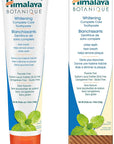Himalaya Botanique Complete Care Whitening Toothpaste, Simply Peppermint, Fluoride Free for a Clean Mouth, Whiter Teeth and Fresh Breath, 5.29 oz, 4 Pack