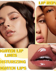 2PCS Lip Balm Honey Pot,Moisturizing Lip