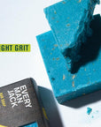Every Man Jack Cold Plunge Mens Bar Soap - Tahoe Blue Scent with notes of Bergamot, Lemon, Freshwater Mist - Deeply Cleans, Hydrates with Naturally Derived Ingredients and Medium Grit - 5oz (2 Pack)