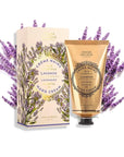 Panier des Sens - Hand Cream for Dry Cracked Hands - Lavender Hand Lotion with Shea Butter & Olive Oil - Vitamin E Skin Moisturizer with 97% Natural Ingredients - Made in France, 2.5 fl oz