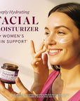 Beef Tallow Face Moisturizer for Women | With Hyaluronic Acid | Hydrating Whipped Beef Tallow for Skin Care for Women | With Jojoba & Sweet Almond Oil | Paraben & Cruelty-Free, Non-GMO | 4 oz