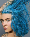 Good Dye Young Semi-Permanent Hair Color, Vegan and Cruelty-Free Blue Hair Dye, Last up to 24 Washes, Non-Damaging Conditioning Hair Color (5FL OZ, Sky High)