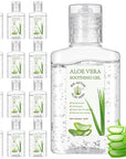 12 Pcs Mini Aloe Vera Gel Bulk for Summer Wedding Party 1oz Soothing Moisture Aloe Gel Bulk Travel Size for Thank You Gifts Summer Beach Wedding Party (Aloe Vera)