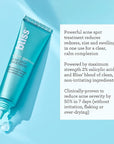 Bliss Clear Genius Acne Spot Treatment – Maximum Strength 2% Salicylic Acid Shrinks Blemishes – Clean, Vegan, Cruelty-Free, 0.5 Fl Oz