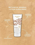 Australian Gold Botanical Sunscreen Mineral Lotion, Broad Spectrum, Water Resistant, SPF 50, 5 Ounce