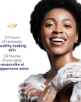 Dove Body Wash Rebalancing White Peach & Rice Milk, 4 Count for Renewed, Healthy Looking Skin, Moisturizing Gentle Skin Cleanser with 24hr Renewing MicroMoisture, 20 oz