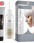 Smart Beauty Silver Metallic Hair Dye, Demi Permanent, Silver Toner for Bleached Hair, Plex Anti-Breakage Technology, Cruelty Free, Vegan, for Bleached/Pre-lightened Hair