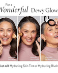 LAURA GELLER NEW YORK The Wonder Balm Complexion Enhancer - Hydrating Weightless Subtle Hint of Color + Glow for Mature Skin - Vegan Squalane - Apply to Cheeks & Lips (01 Nice-n-Natural)